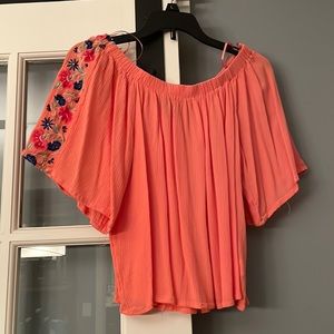 Off the shoulder top